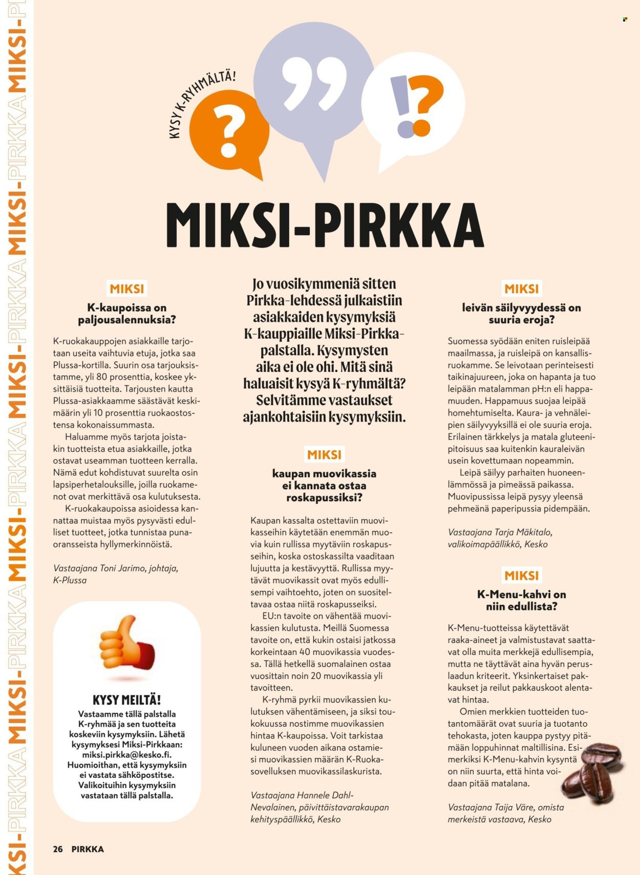 K-MARKET tarjoukset - Pirkka (2025-08-27 - 2025-09-30)