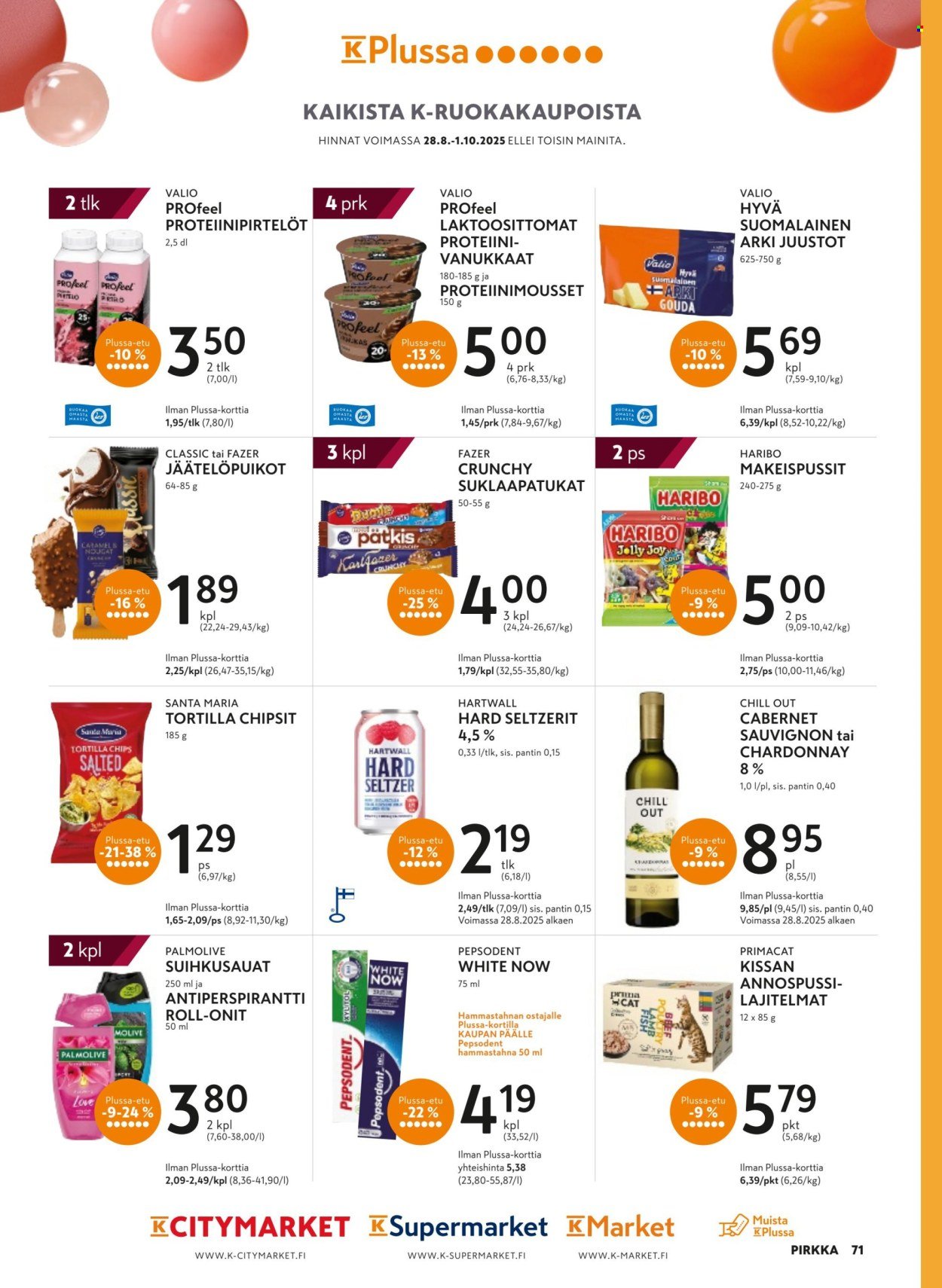 K-MARKET tarjoukset - Pirkka (2025-08-27 - 2025-09-30)