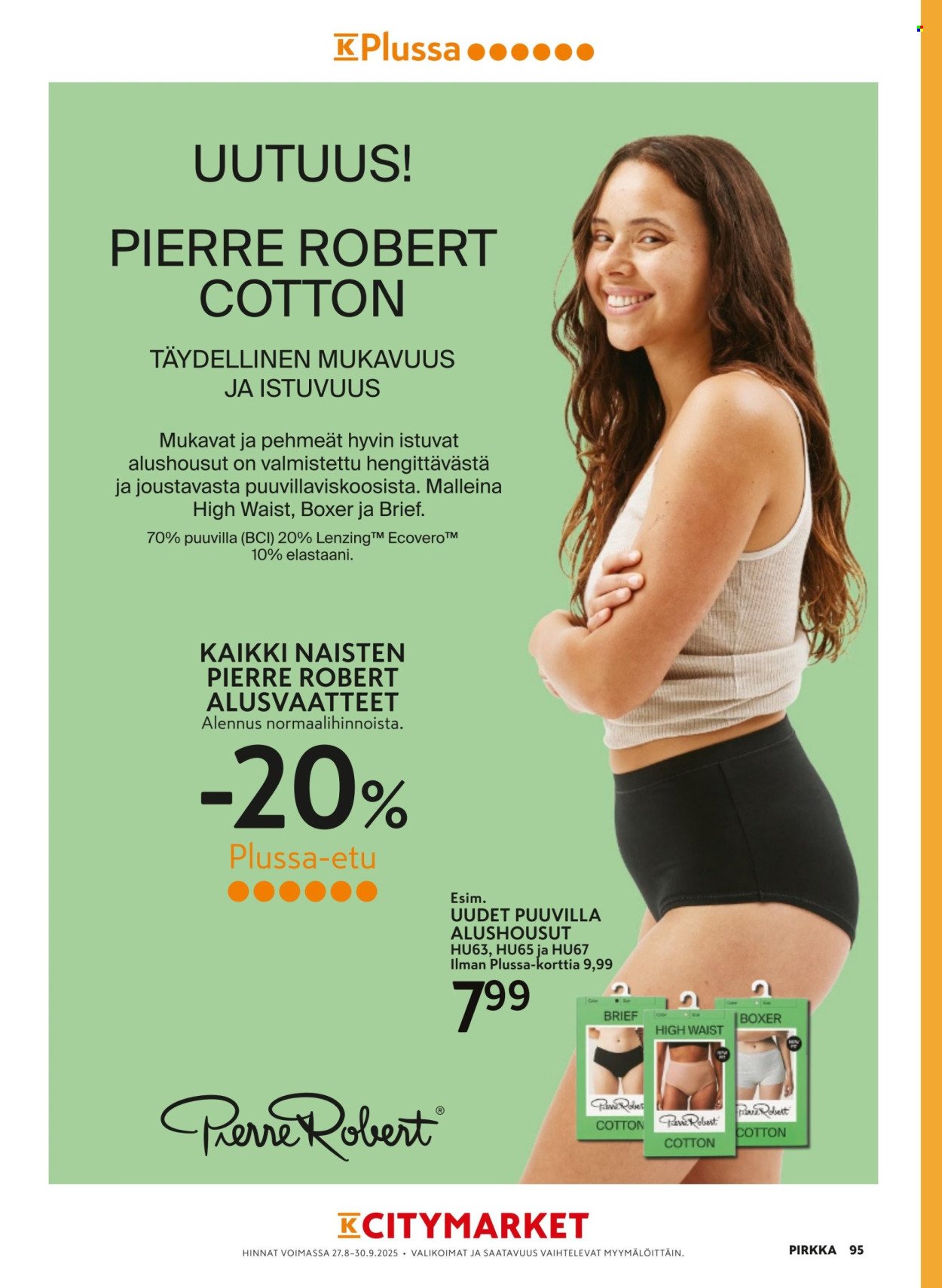 K-MARKET tarjoukset - Pirkka (2025-08-27 - 2025-09-30)