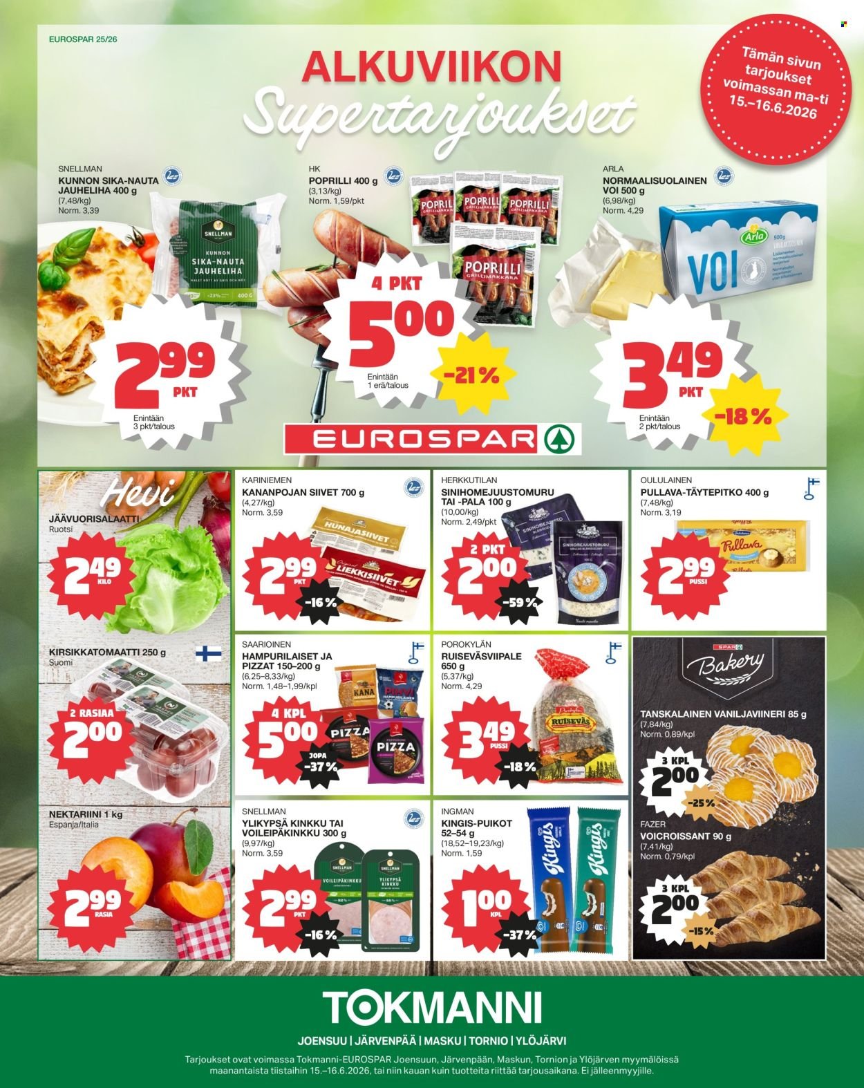 TOKMANNI tarjoukset - EUROSPAR