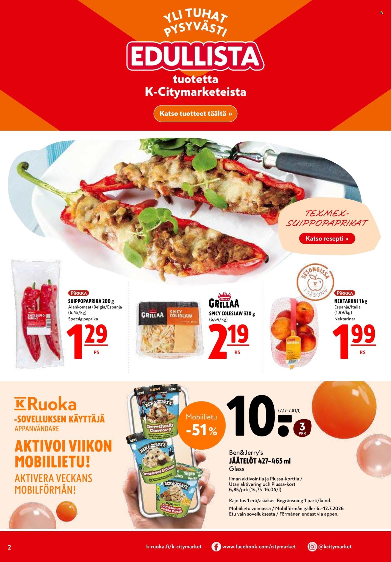 K-CITYMARKET tarjoukset - Alkaen TO 9.7.2026