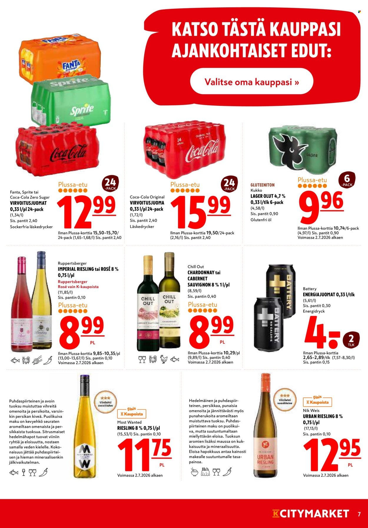 K-CITYMARKET tarjoukset - Alkaen TO 9.7.2026