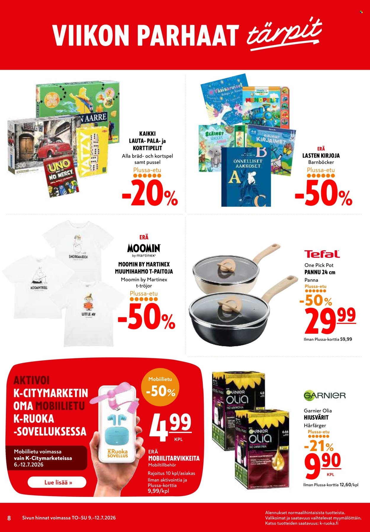 K-CITYMARKET tarjoukset - Alkaen TO 9.7.2026