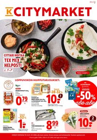 K-CITYMARKET tarjoukset - Alkaen TO 9.7.2026