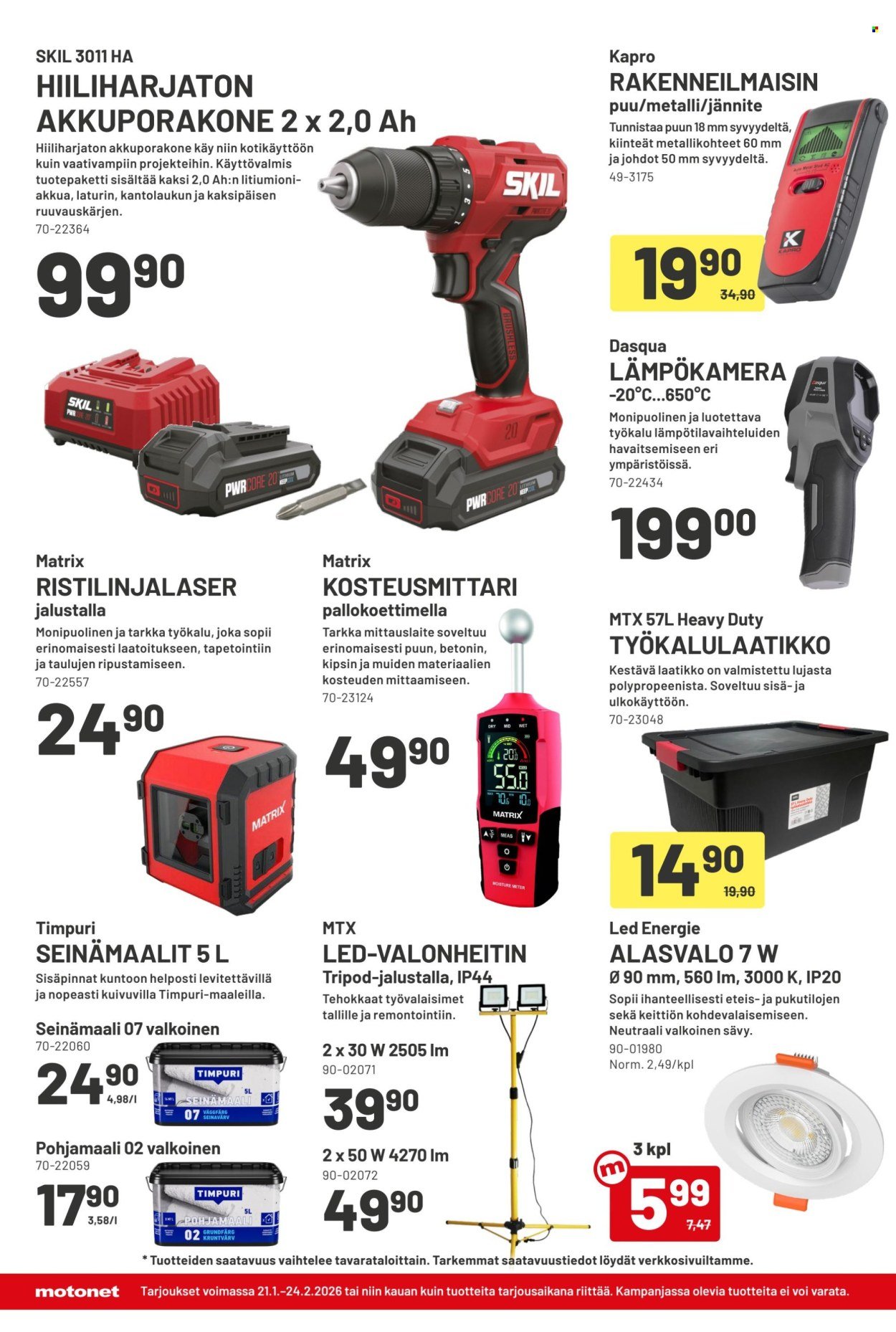 MOTONET tarjoukset - Hommat hanskassa!