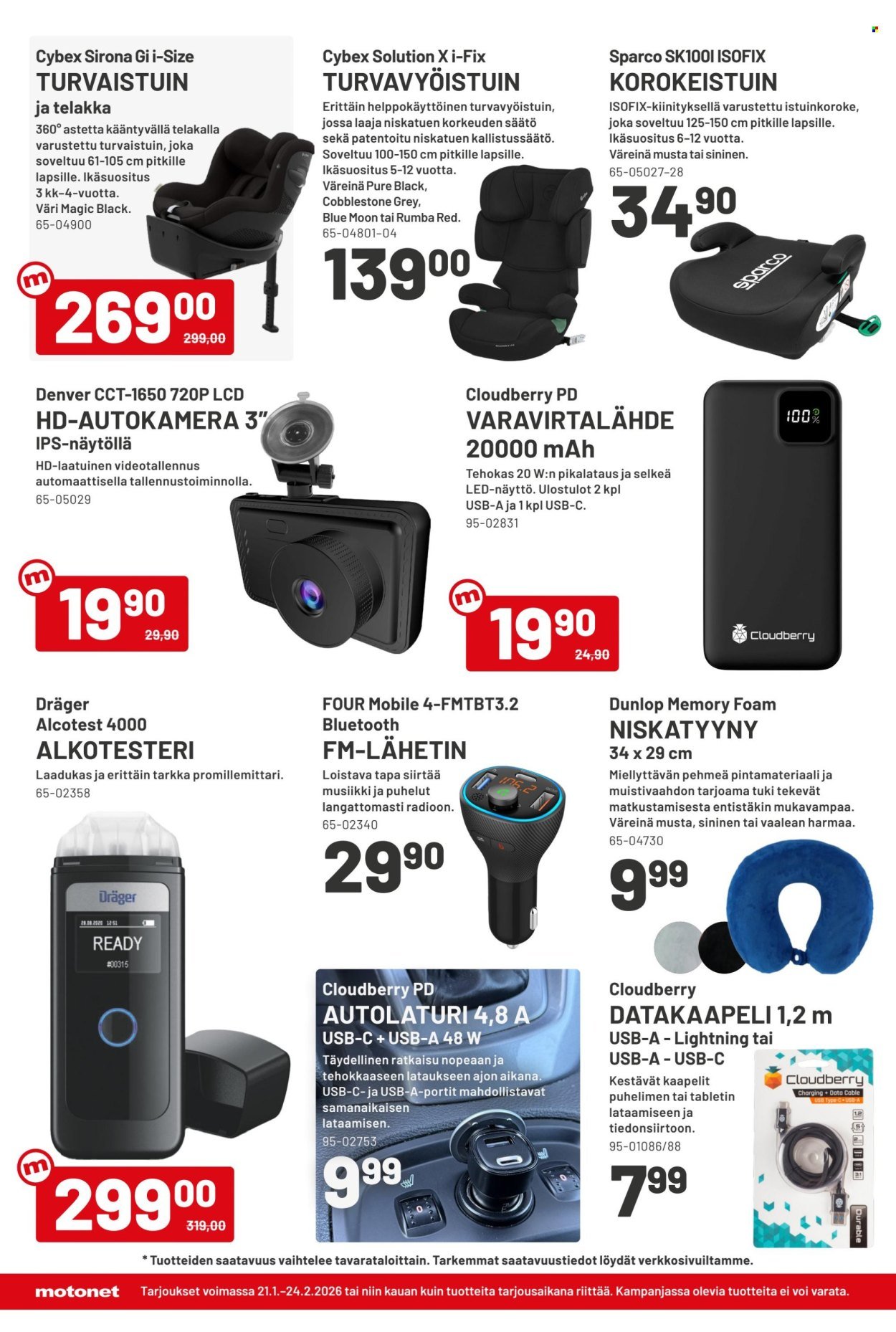 MOTONET tarjoukset - Hommat hanskassa!