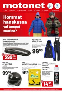 MOTONET tarjoukset - Hommat hanskassa!