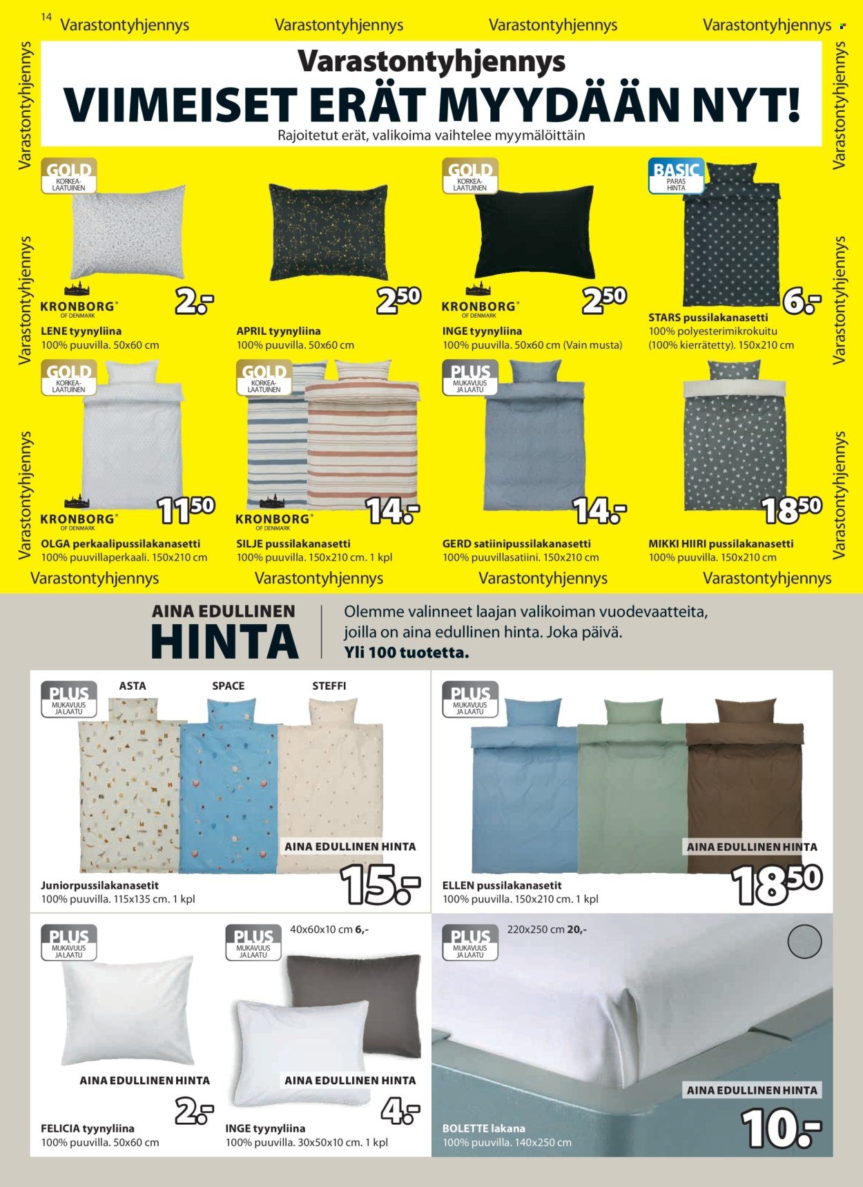 JYSK tarjoukset - Viikon tarjoukset