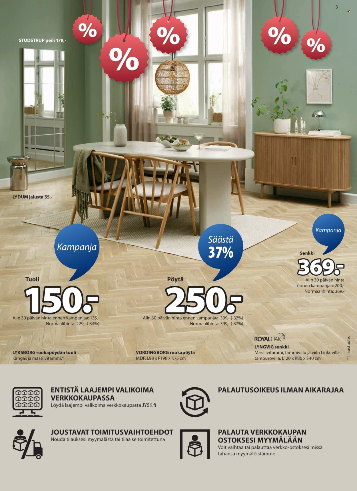 JYSK tarjoukset - Viikon tarjoukset