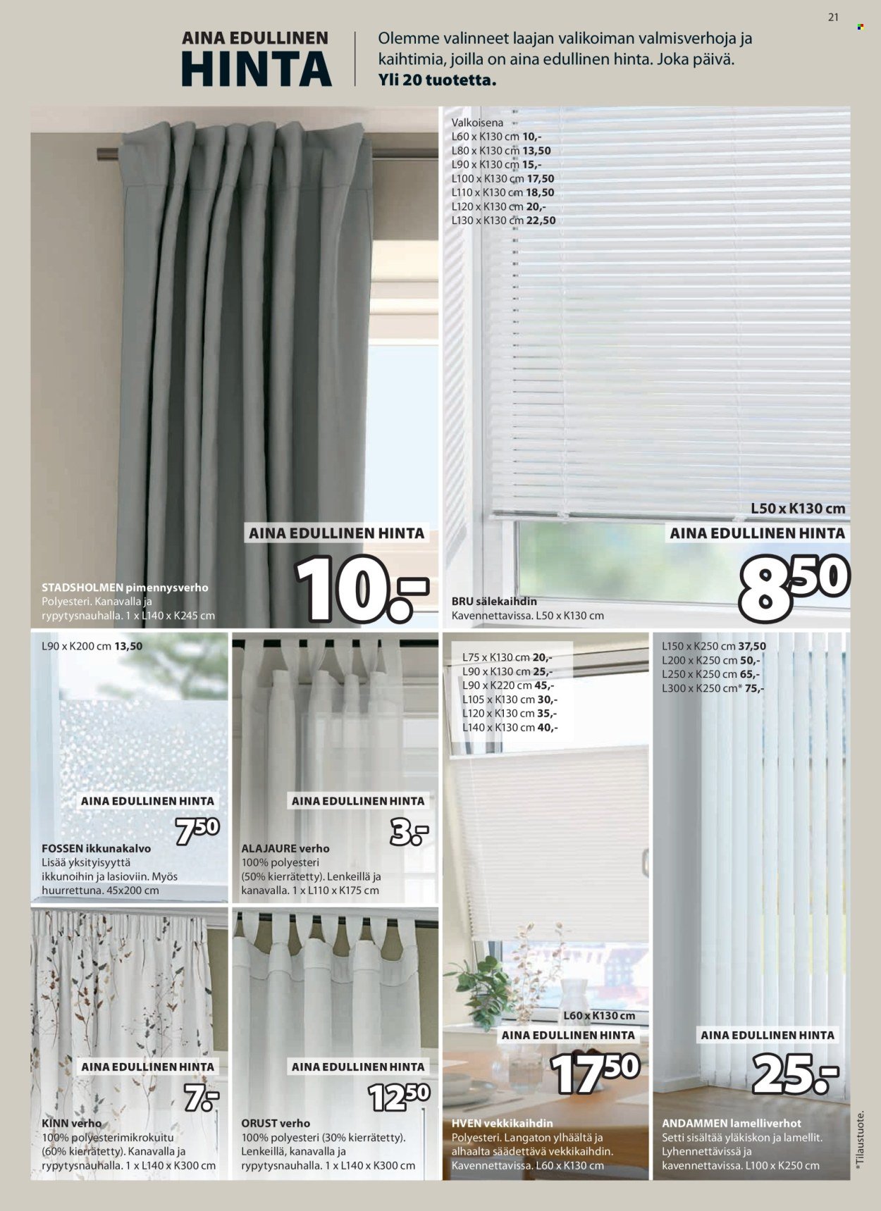 JYSK tarjoukset - Viikon tarjoukset