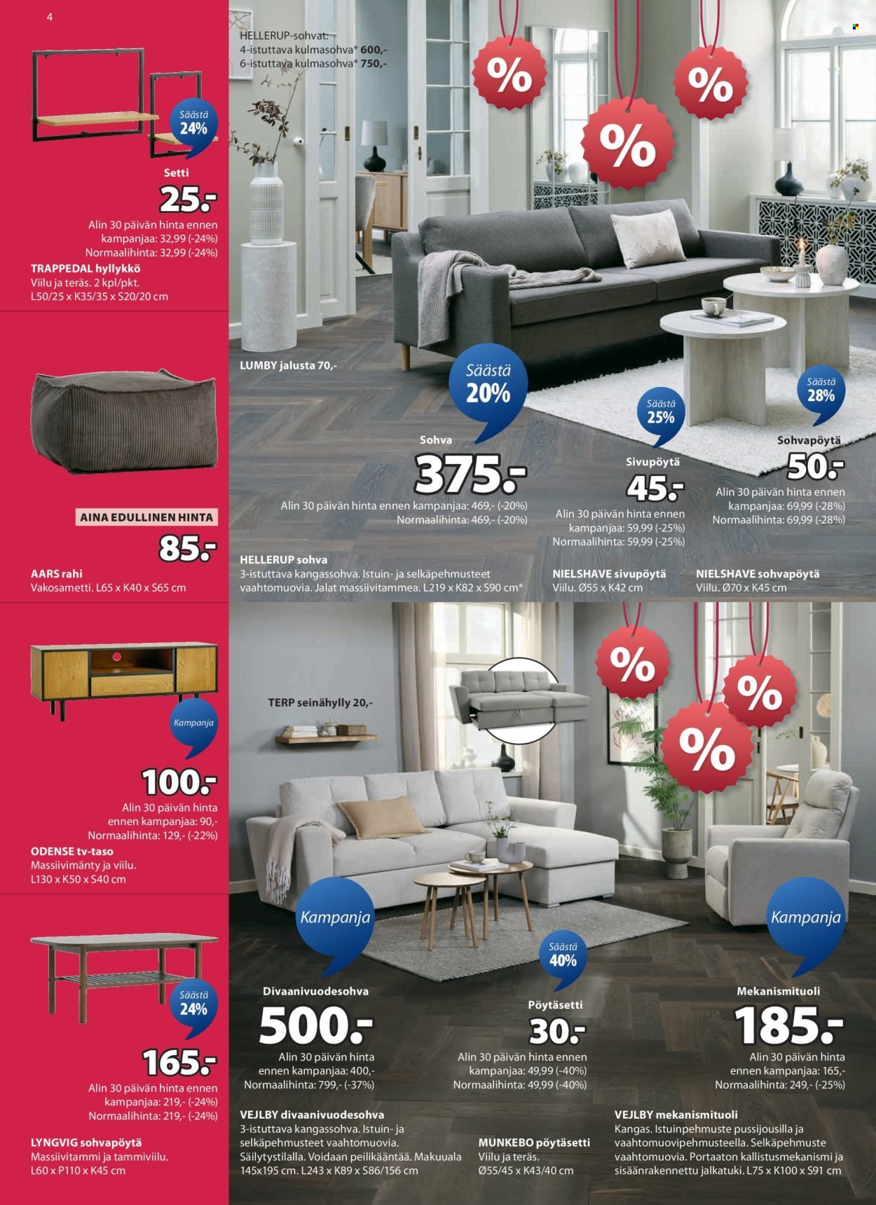 JYSK tarjoukset - Viikon tarjoukset