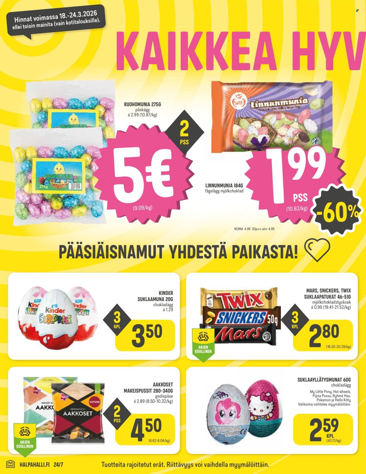 HALPAHALLI tarjoukset - Uusin tarjouslehtemme