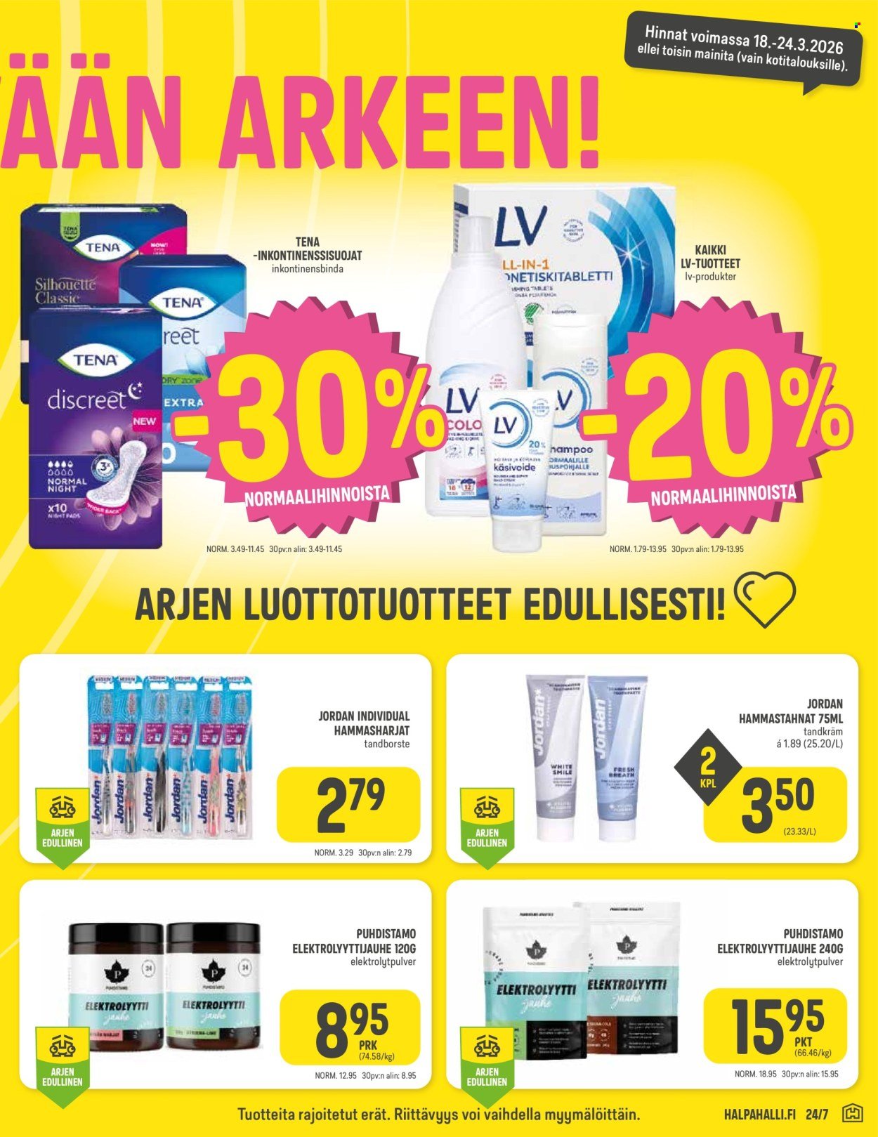 HALPAHALLI tarjoukset - Uusin tarjouslehtemme