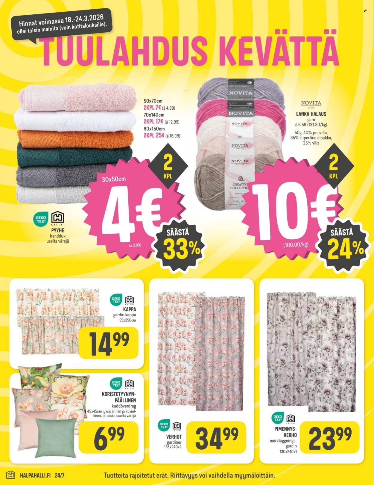 HALPAHALLI tarjoukset - Uusin tarjouslehtemme