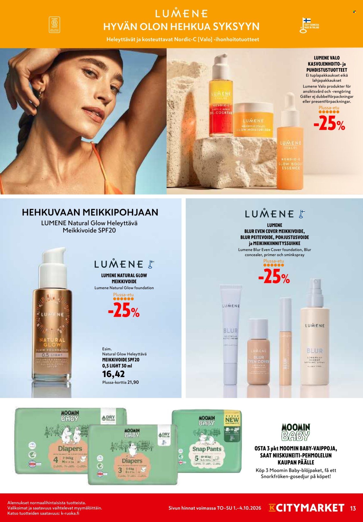 K-CITYMARKET tarjoukset - Alkaen TO 1.10.2026