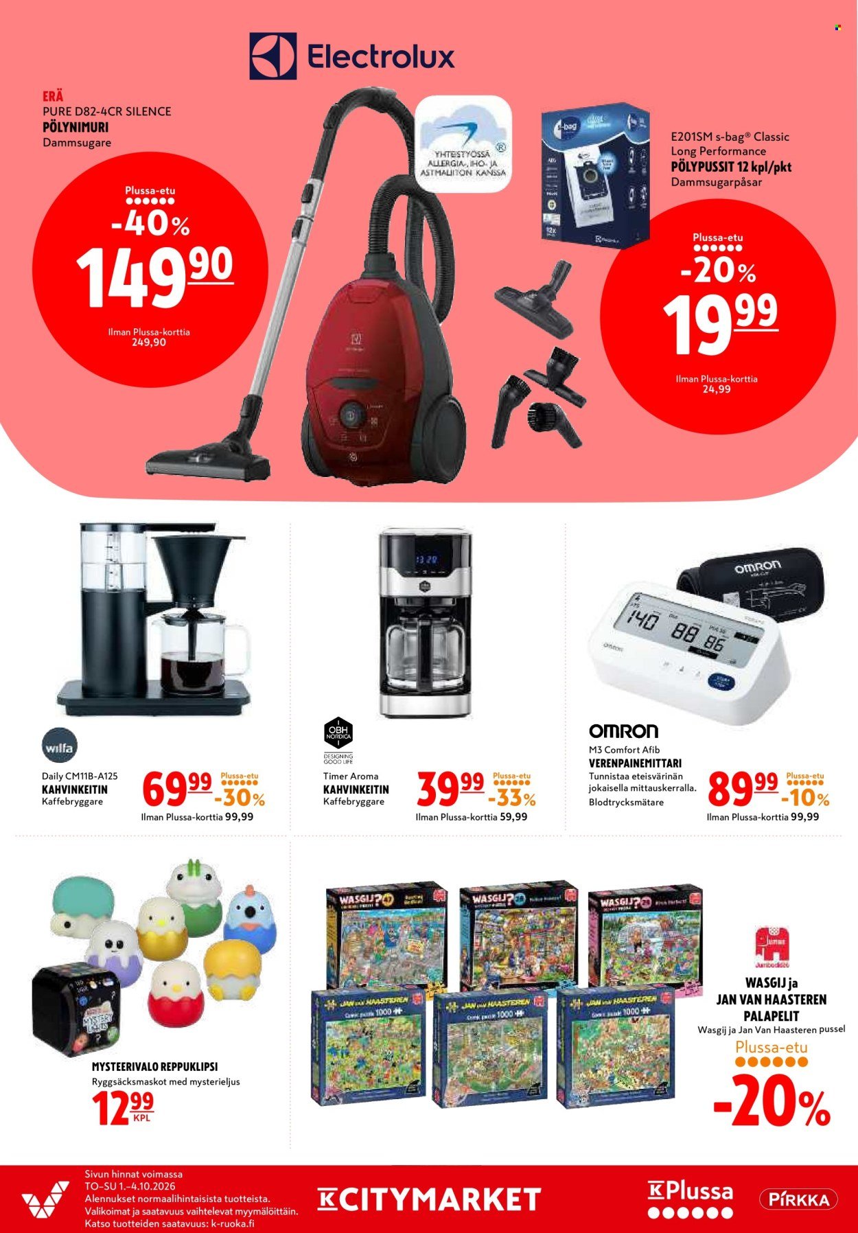 K-CITYMARKET tarjoukset - Alkaen TO 1.10.2026