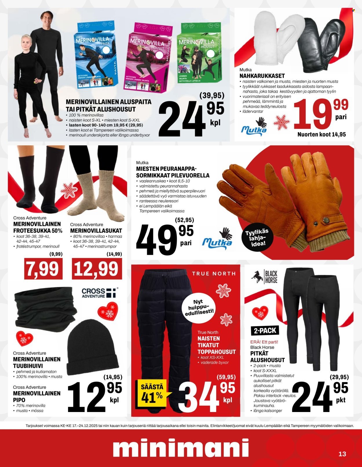MINIMANI tarjoukset - Alkaen KE 17.12.2025