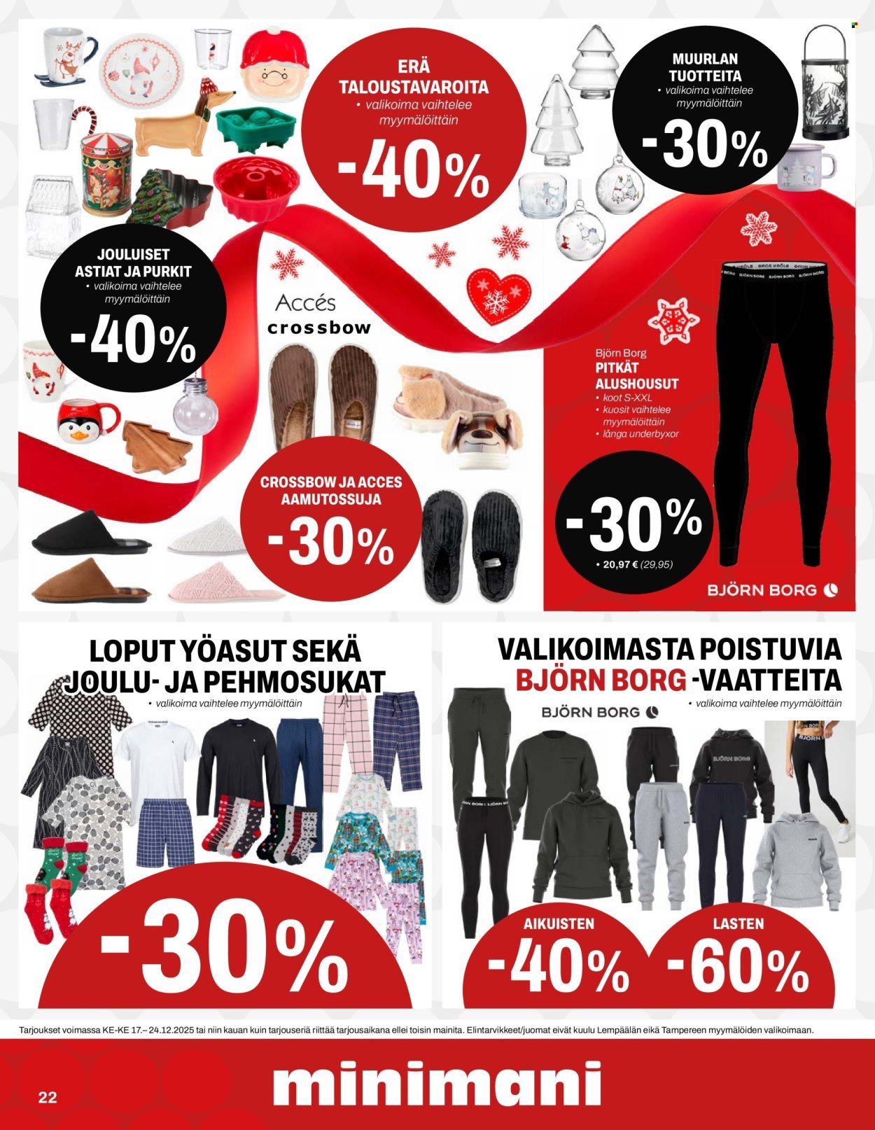 MINIMANI tarjoukset - Alkaen KE 17.12.2025