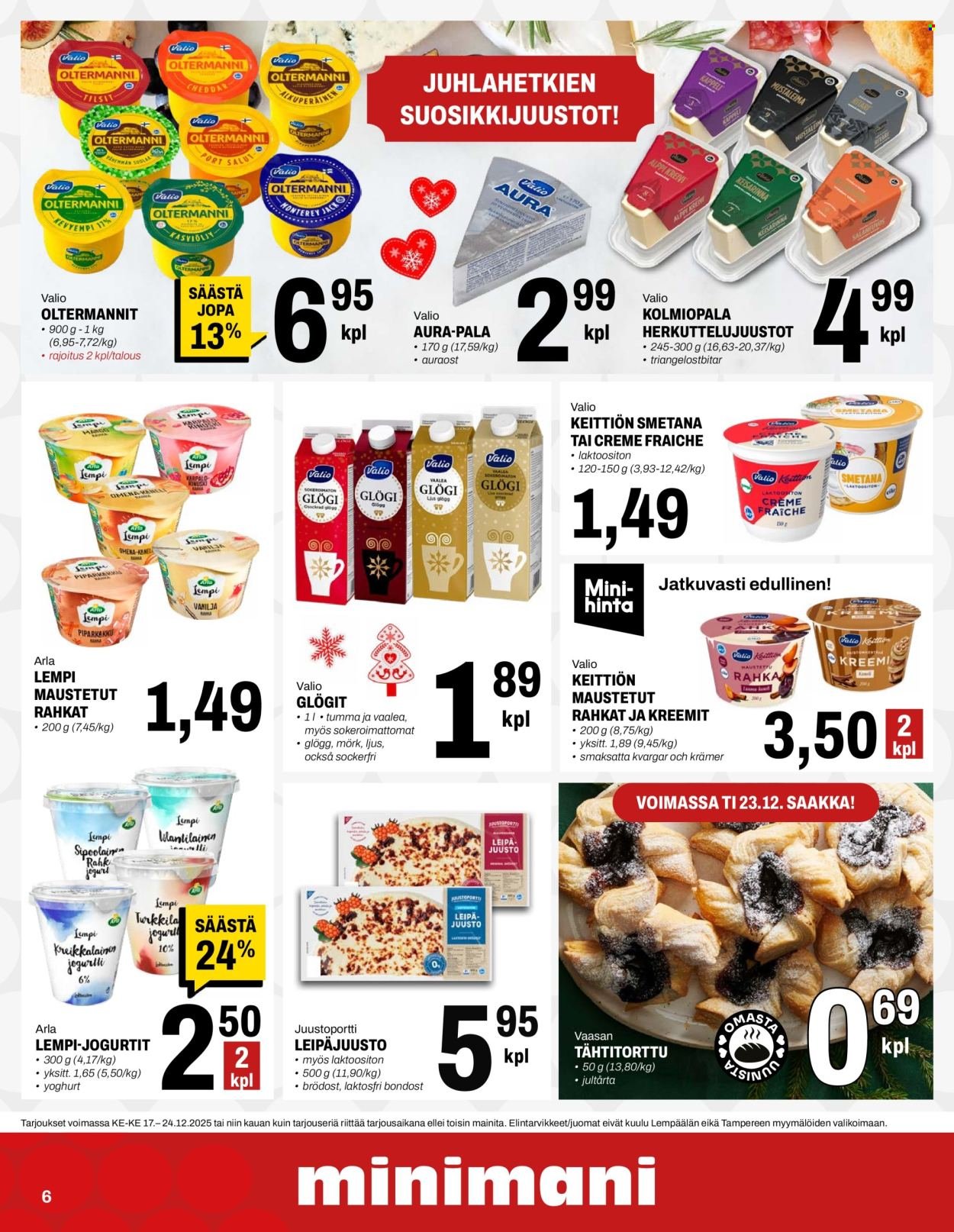 MINIMANI tarjoukset - Alkaen KE 17.12.2025