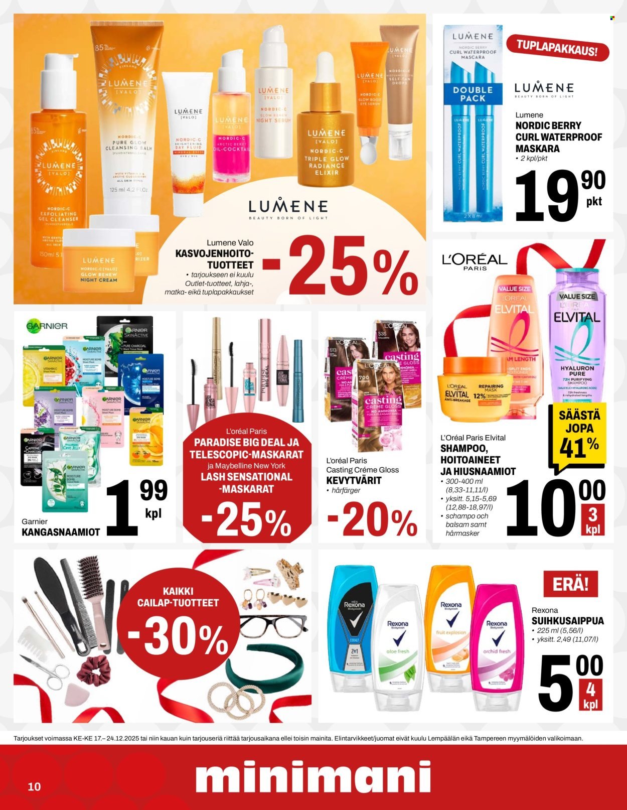MINIMANI tarjoukset - Alkaen KE 17.12.2025