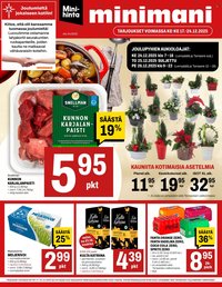 MINIMANI tarjoukset - Alkaen KE 17.12.2025