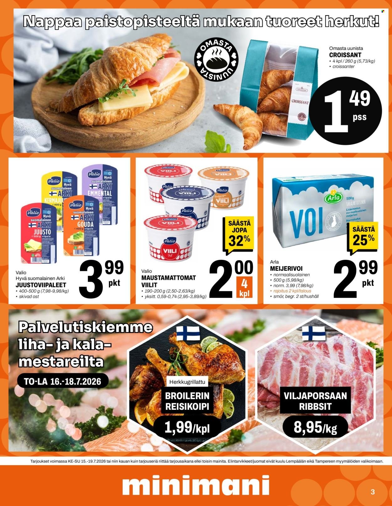 MINIMANI tarjoukset - Alkaen KE 15.7.2026