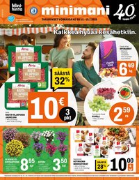 MINIMANI tarjoukset - Alkaen KE 15.7.2026