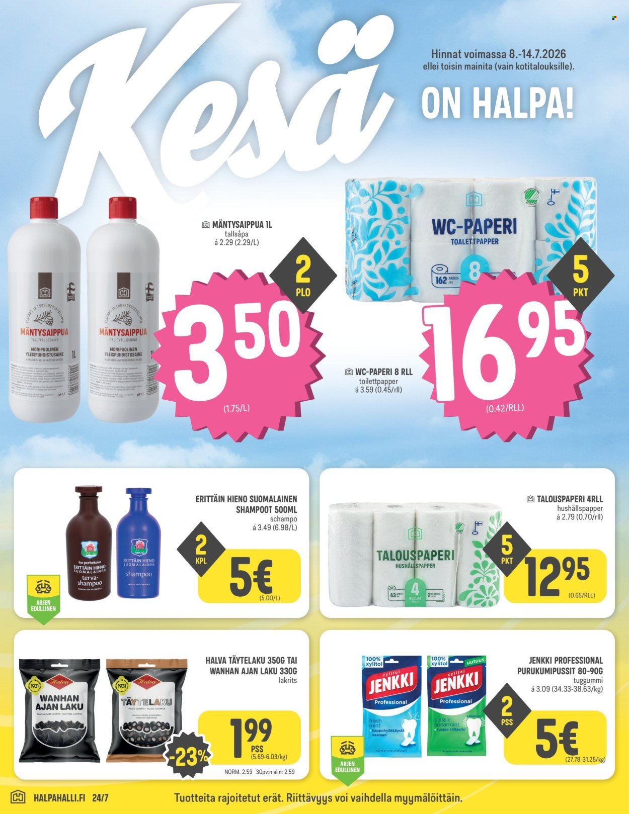 HALPAHALLI tarjoukset - Uusin tarjouslehtemme