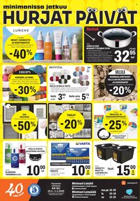 MINIMANI tarjoukset - Alkaen KE 25.2.2026