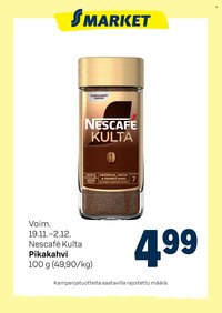 S-MARKET tarjoukset - Nescafé (2025-11-19 - 2025-12-02)