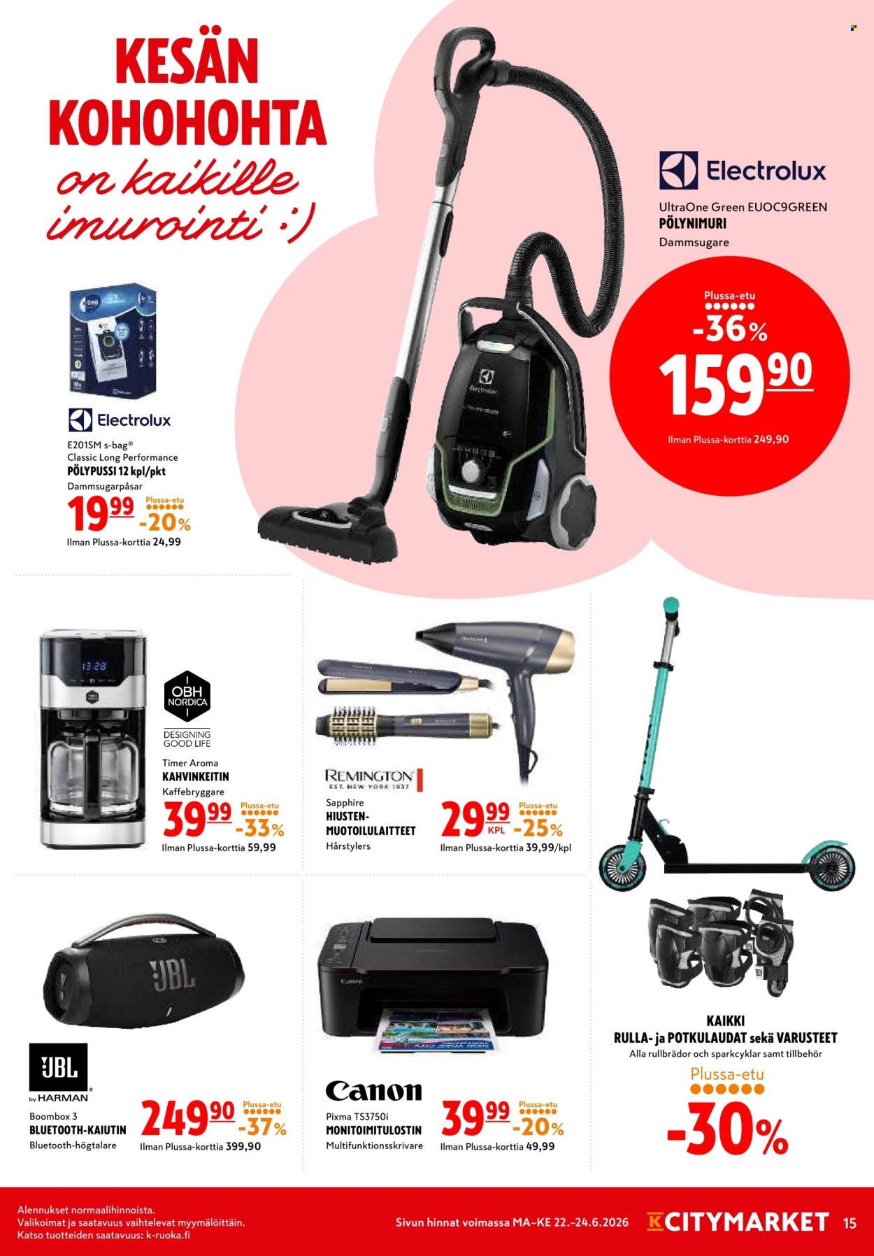 K-CITYMARKET tarjoukset - Alkaen MA 22.6.2026