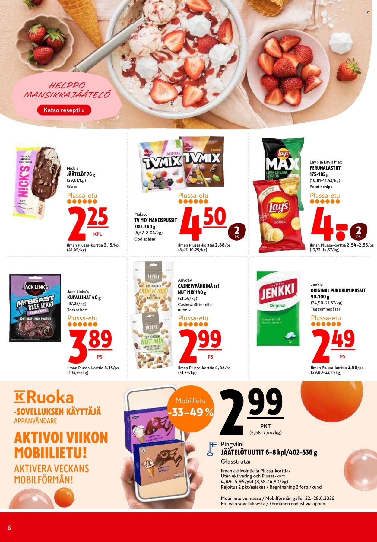 K-CITYMARKET tarjoukset - Alkaen MA 22.6.2026