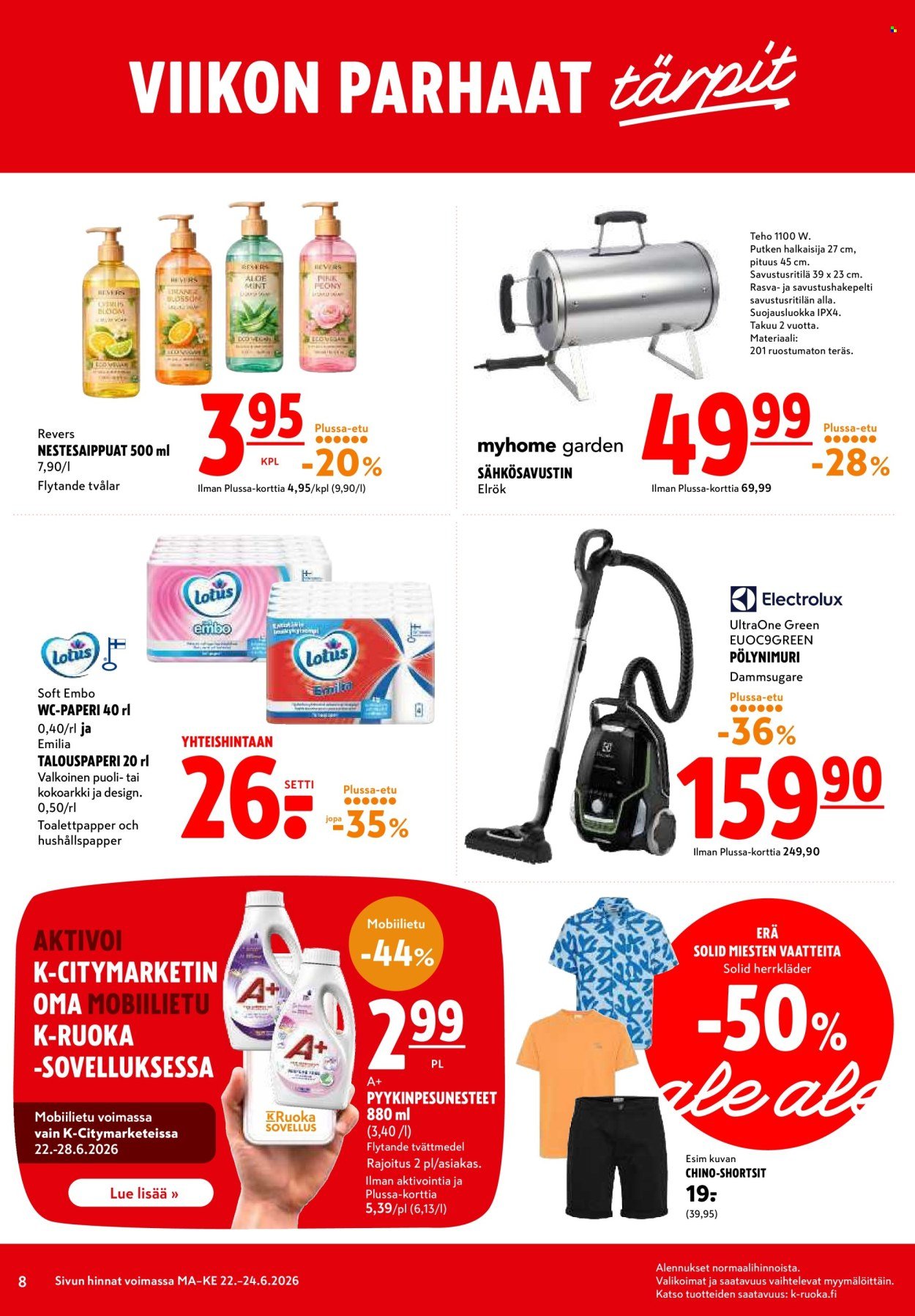 K-CITYMARKET tarjoukset - Alkaen MA 22.6.2026