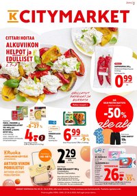 K-CITYMARKET tarjoukset - Alkaen MA 22.6.2026