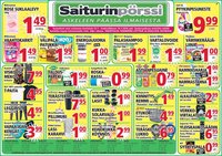 SAITURINPÖRSSI tarjoukset - Alkaen TO 23.7.2026