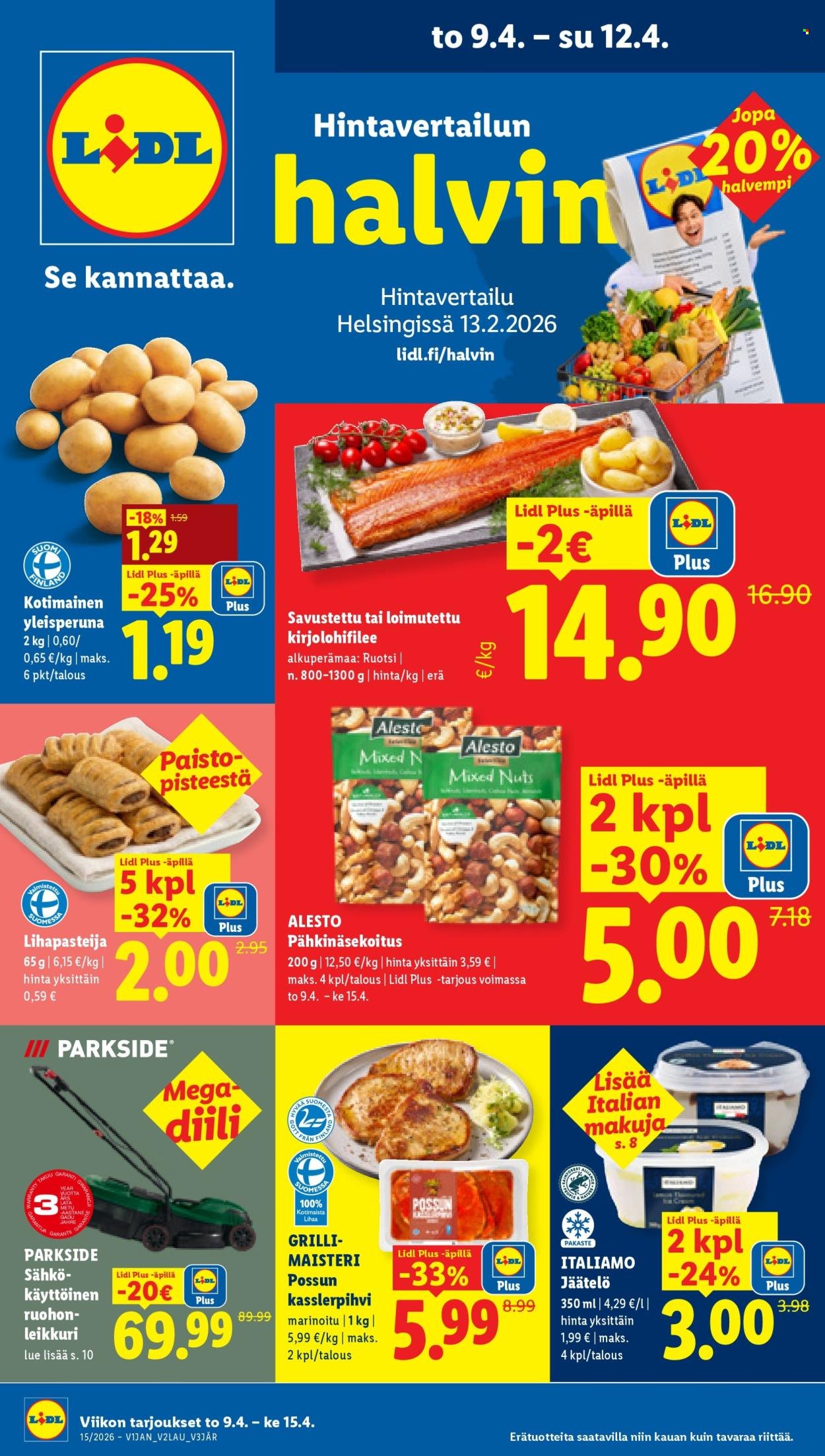 LIDL tarjoukset - Alkaen TO 9.4.2026