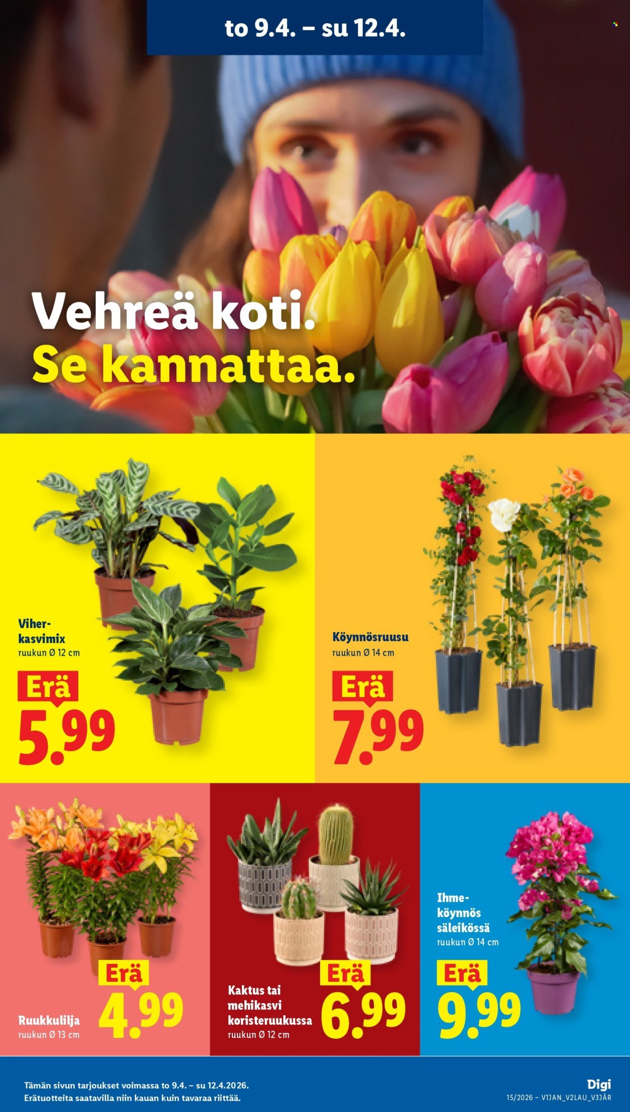 LIDL tarjoukset - Alkaen TO 9.4.2026
