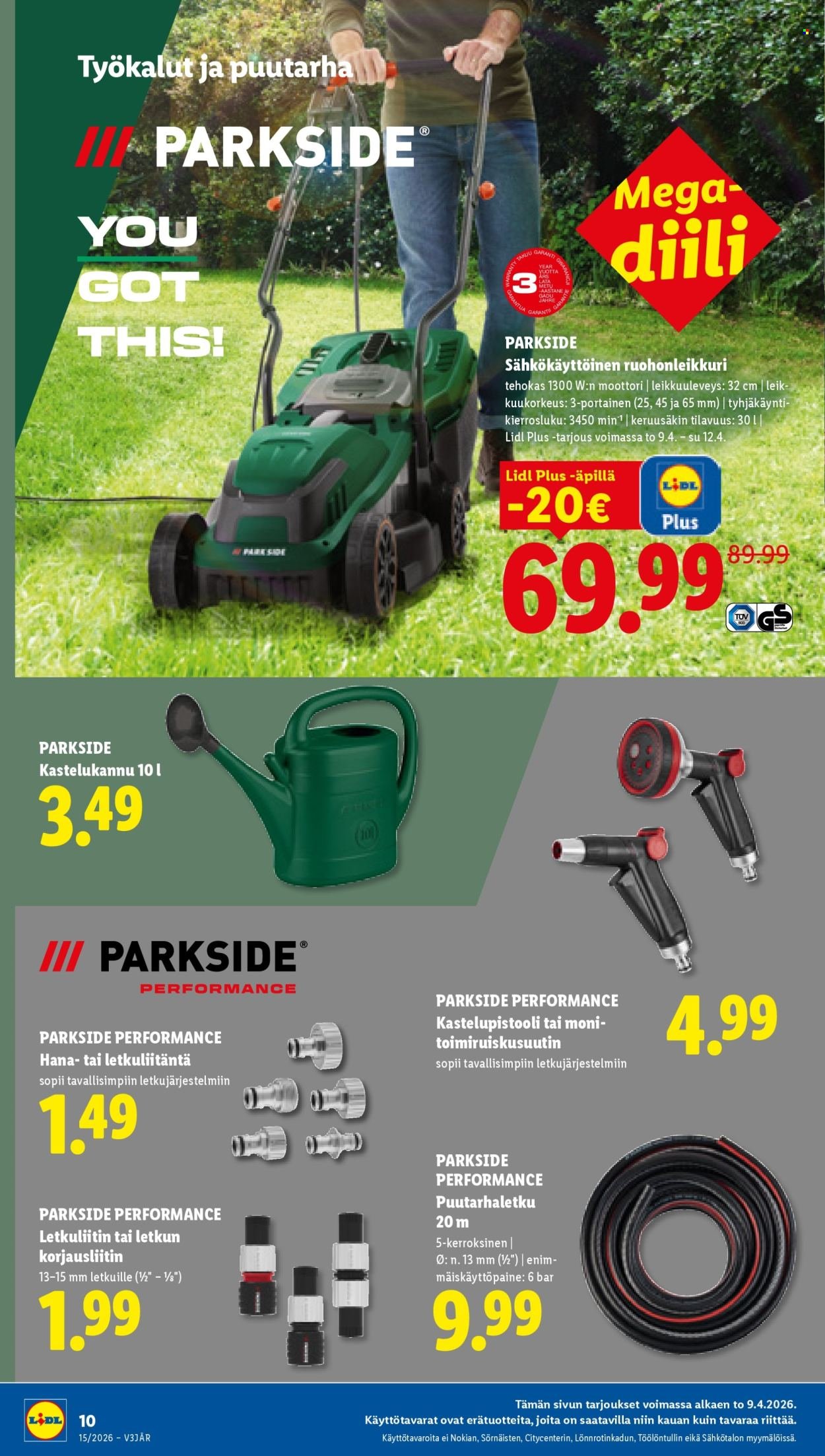 LIDL tarjoukset - Alkaen TO 9.4.2026