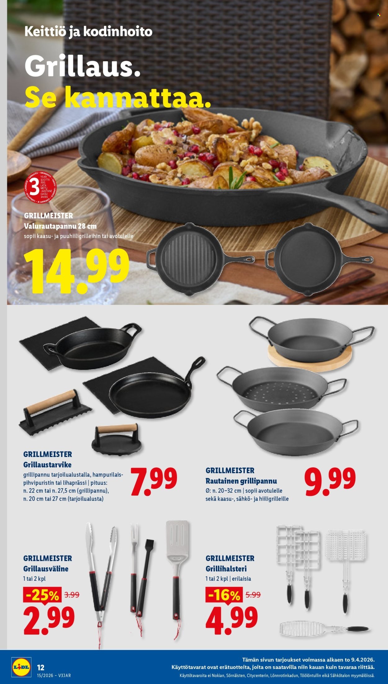 LIDL tarjoukset - Alkaen TO 9.4.2026