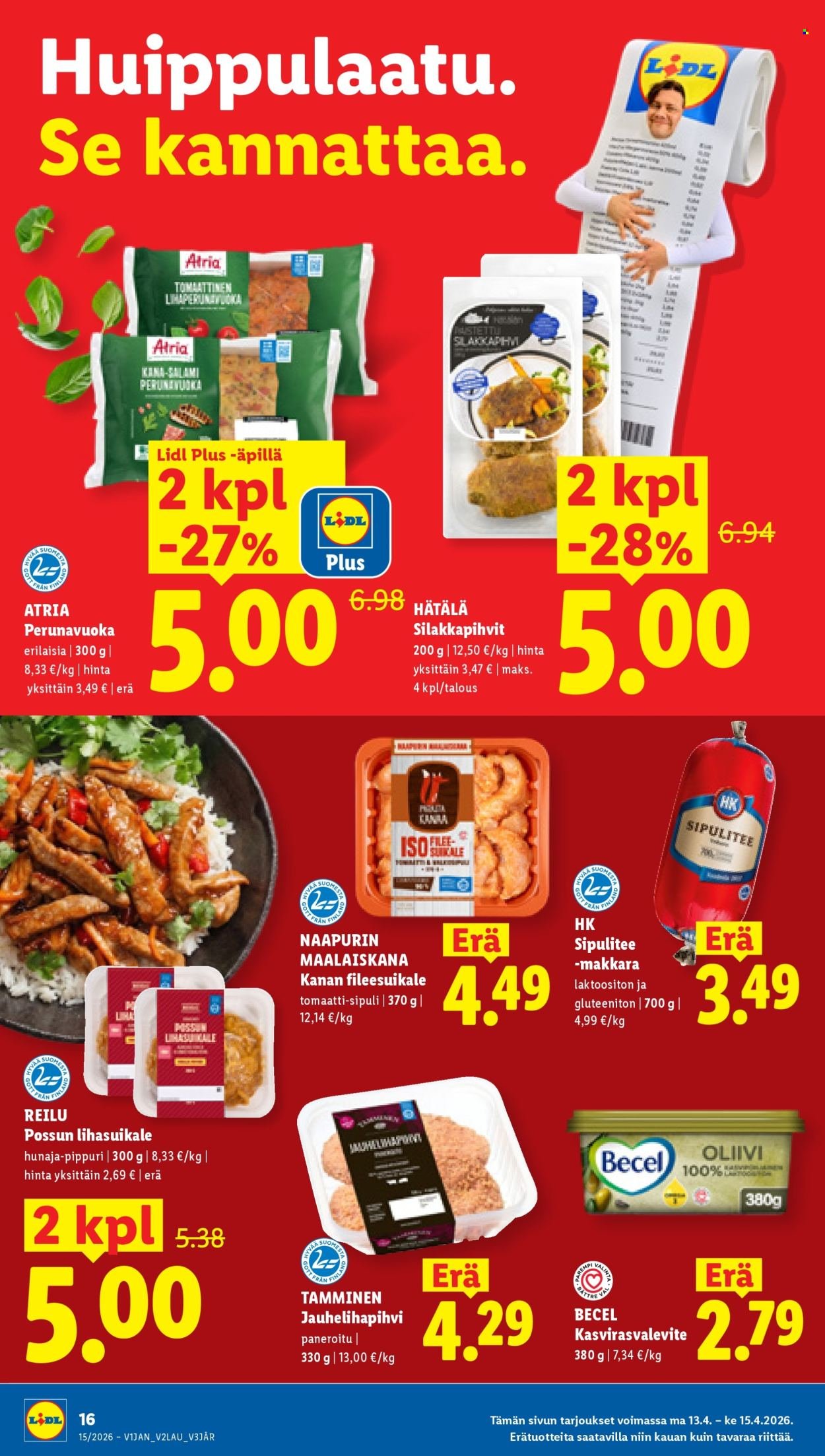 LIDL tarjoukset - Alkaen TO 9.4.2026