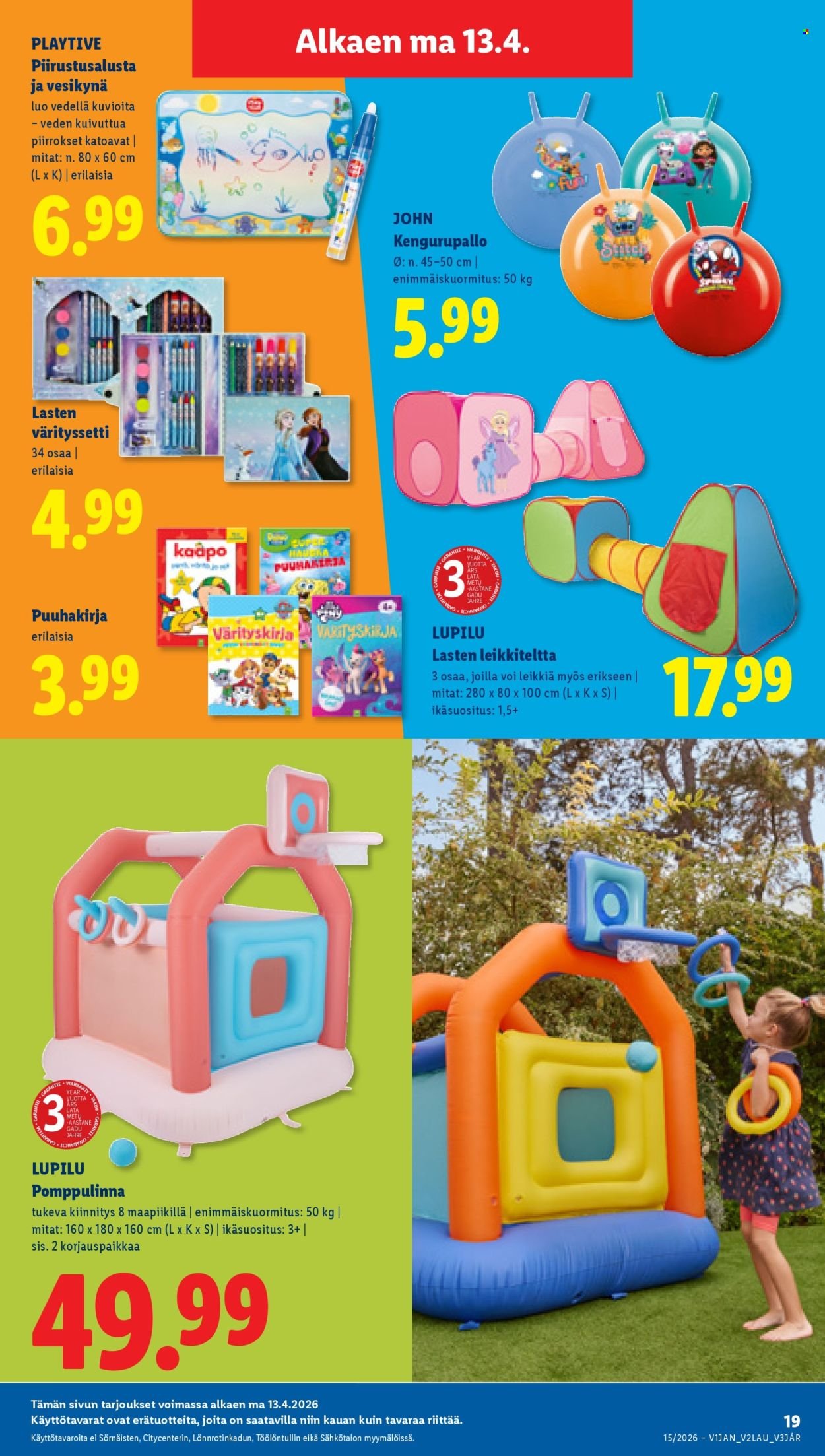 LIDL tarjoukset - Alkaen TO 9.4.2026