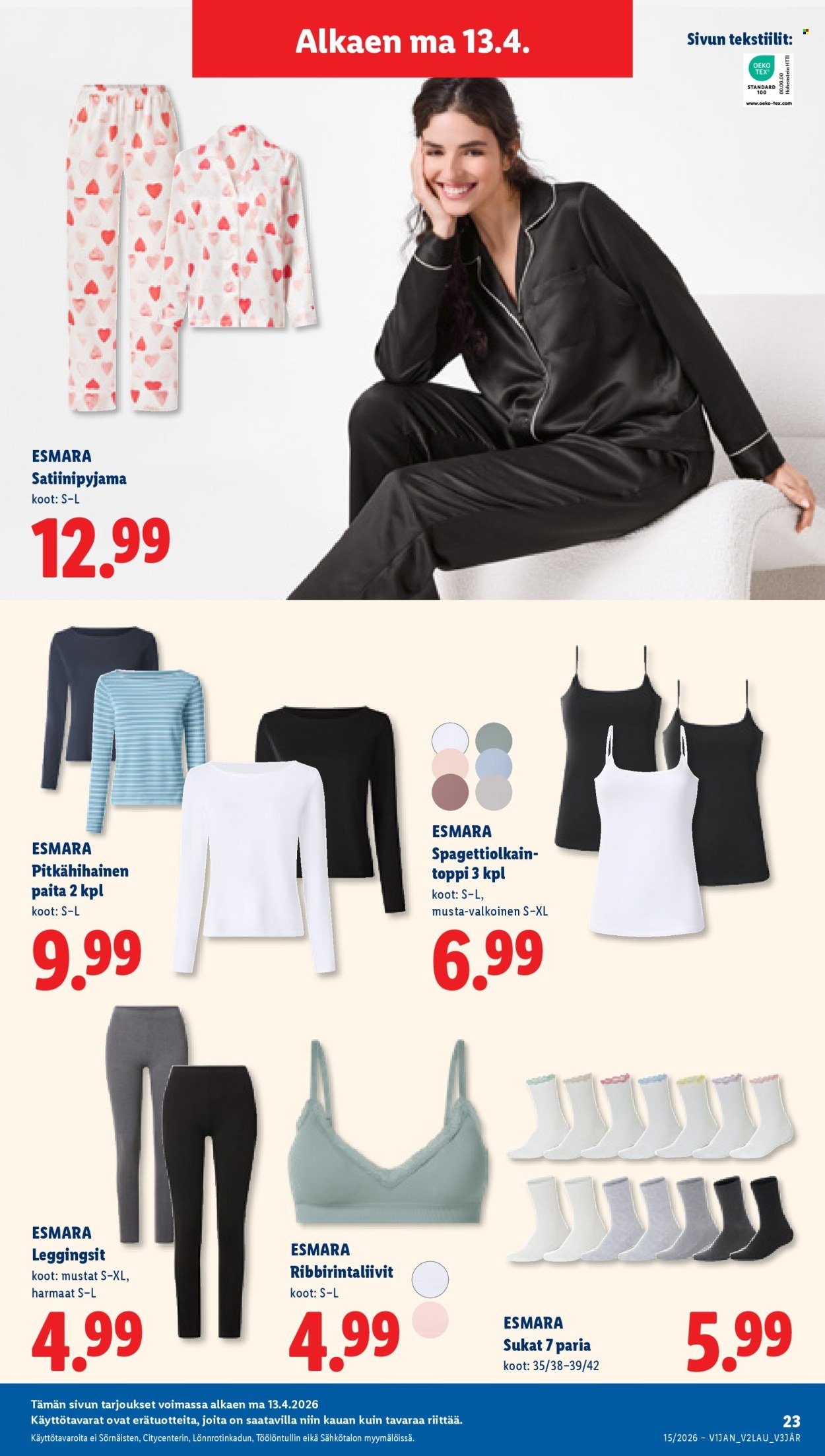 LIDL tarjoukset - Alkaen TO 9.4.2026