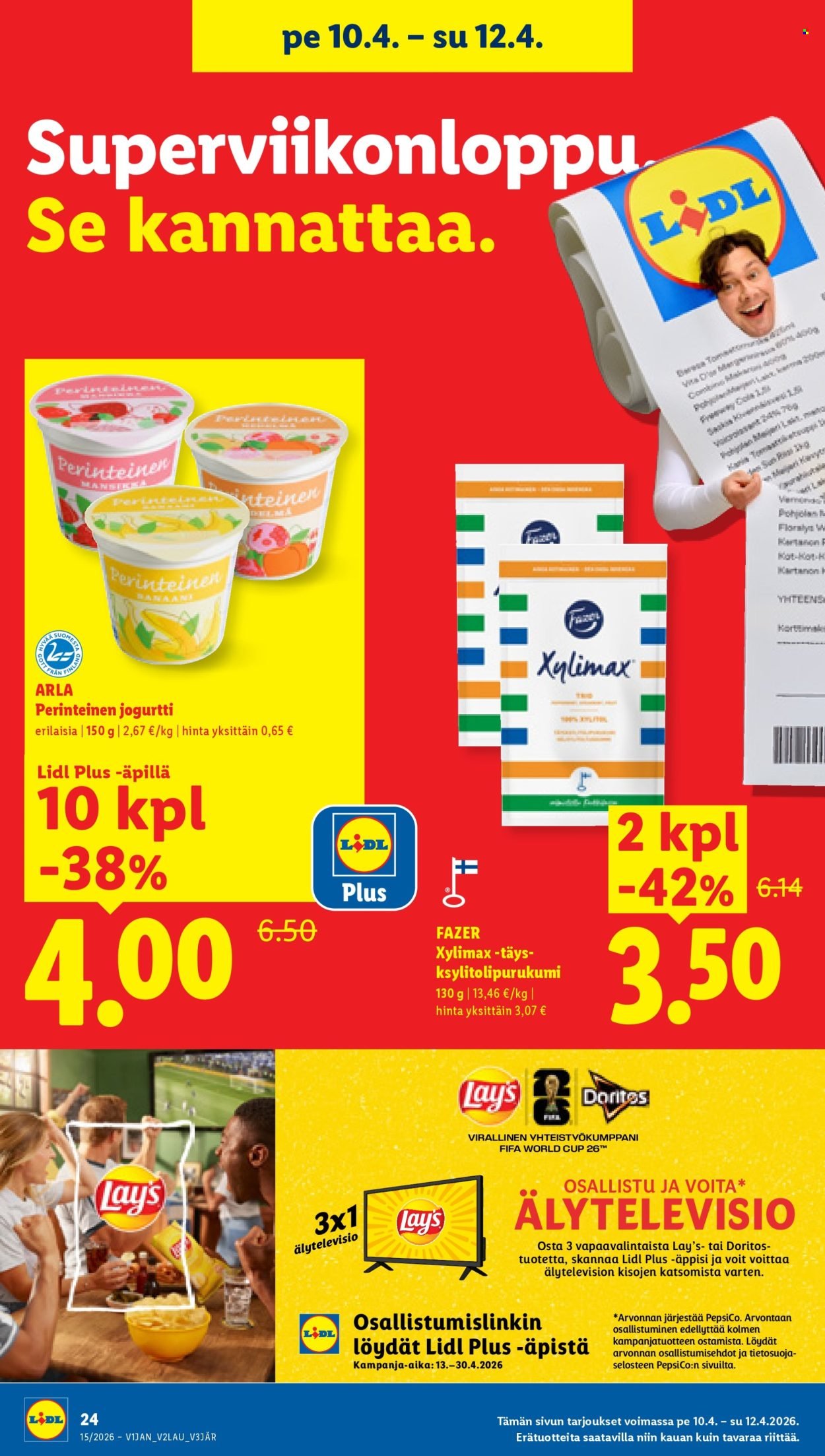 LIDL tarjoukset - Alkaen TO 9.4.2026