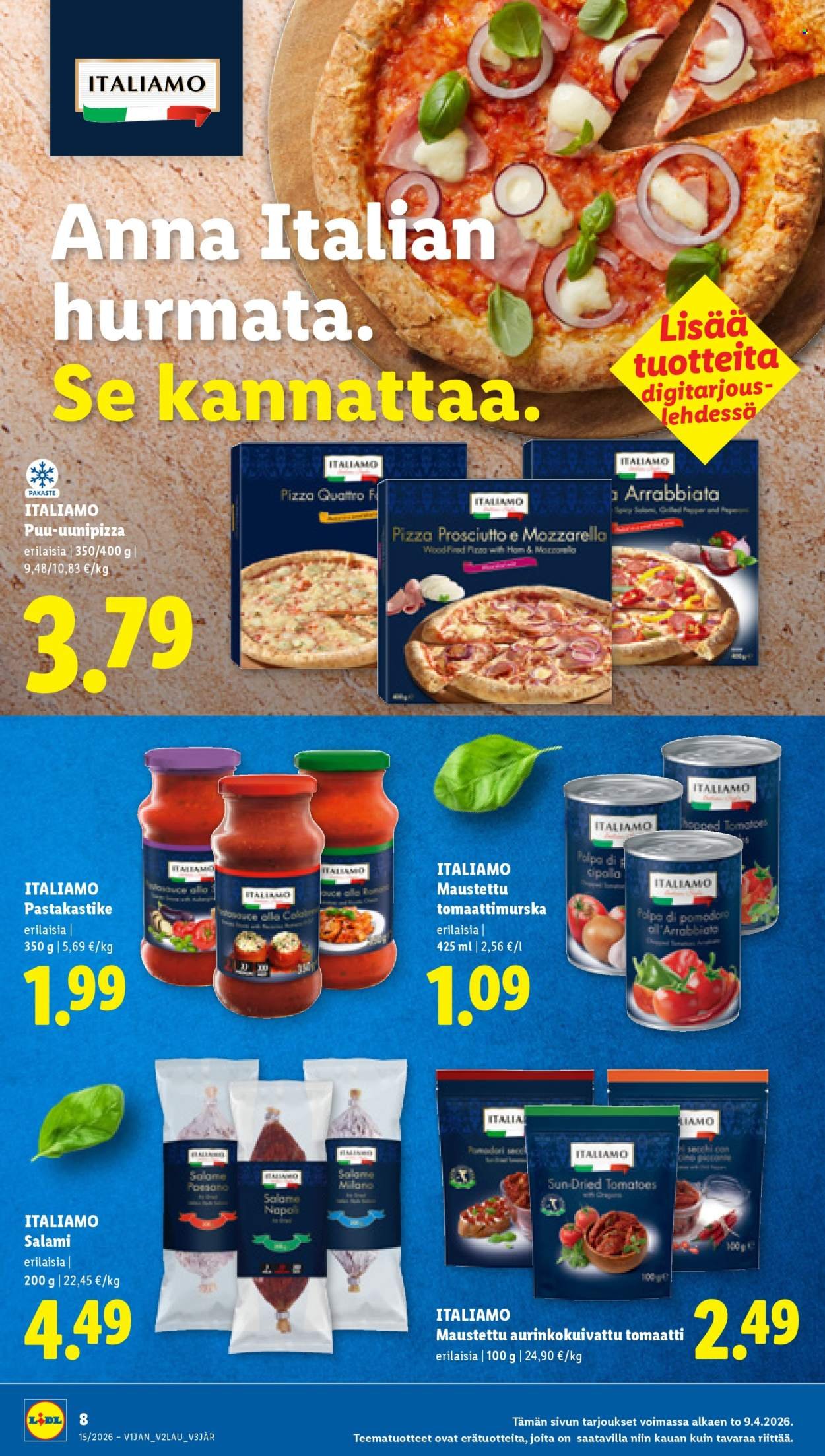 LIDL tarjoukset - Alkaen TO 9.4.2026