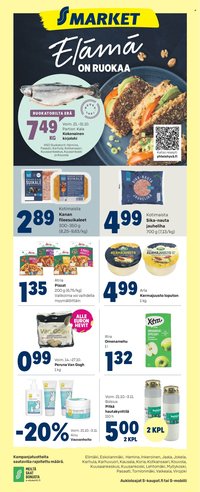 S-MARKET tarjoukset - Alkaen KE 21.10.2026