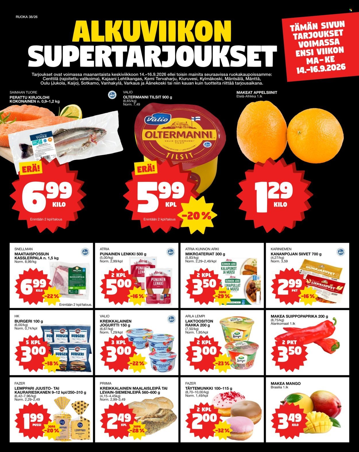 TOKMANNI tarjoukset - Ruokasanomat