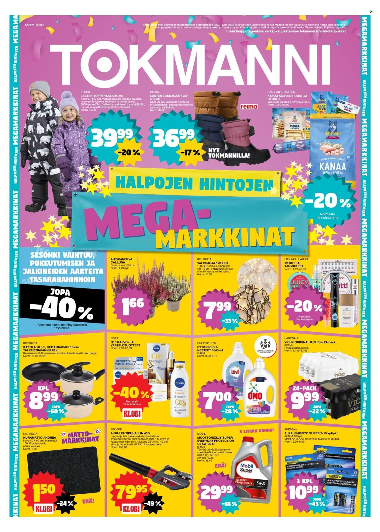 TOKMANNI tarjoukset - Tarjoussanomat (2025-09-29 - 2025-10-05)