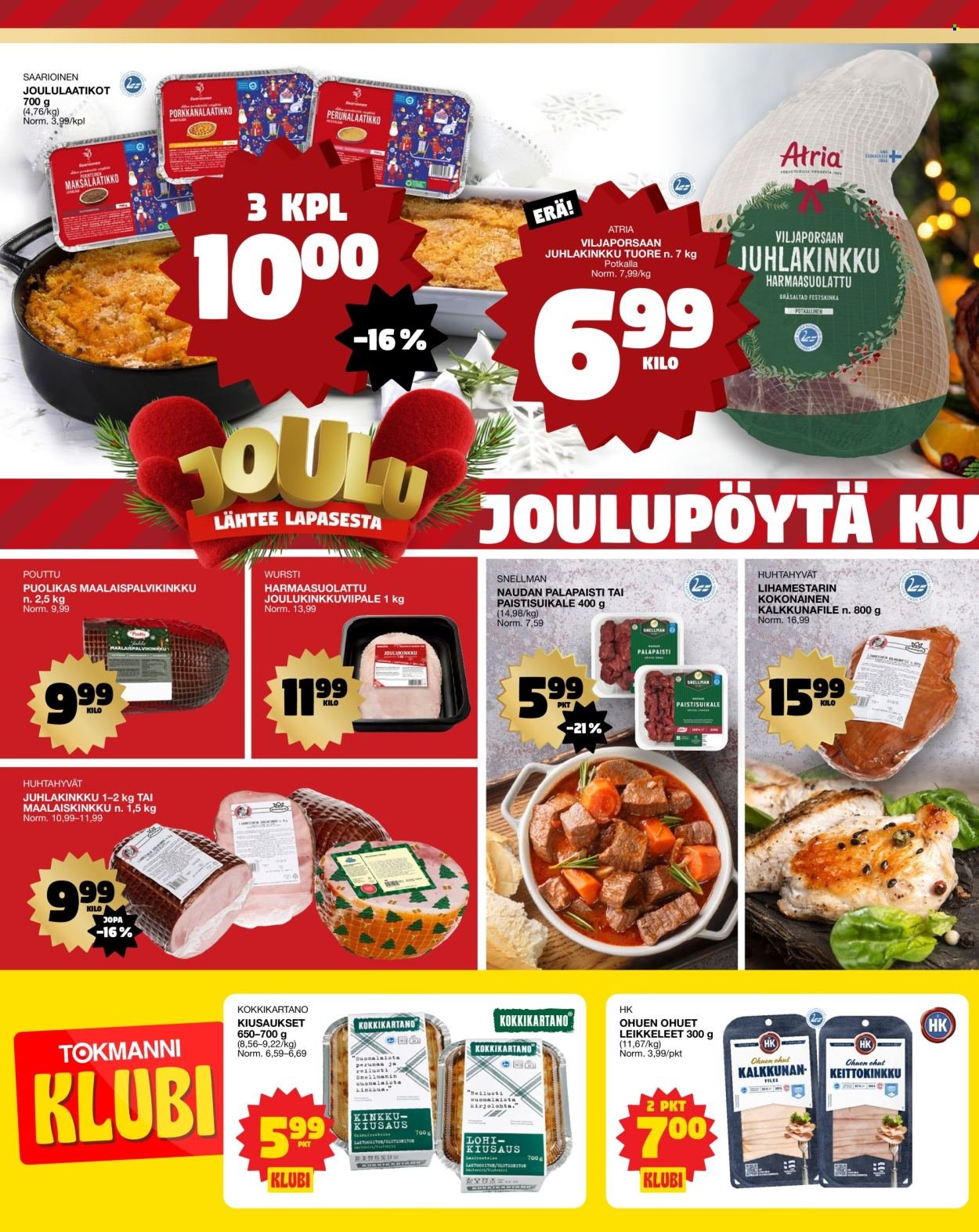 TOKMANNI tarjoukset - Ruokasanomat