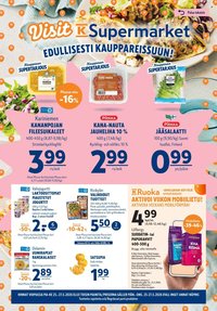 K-SUPERMARKET tarjoukset - Edullisesti kauppareissuun