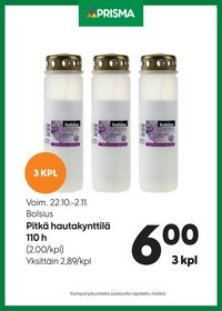 PRISMA tarjoukset - Alkaen KE 22.10.2025 (2025-10-22 - 2025-11-02)